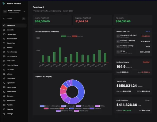 Kestrel Finance
